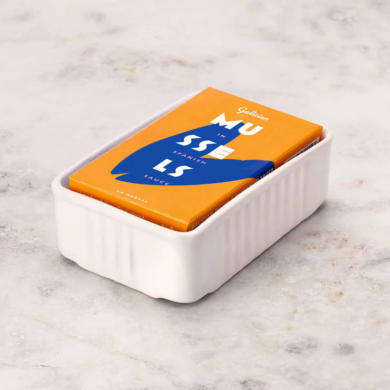 Hot Ceramic Can for Seafood Tins from Tableware Brands|Spanish Ingredients