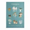 Clearance Champignons French Tea Towel Kitchen Textiles & Clothing