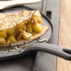 Hot Black Cast Iron Crepe Pan, 30cm Pots & Pans