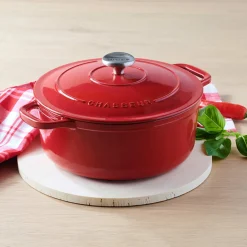 Online Red Cast Iron Dutch Oven, 28cm Pots & Pans