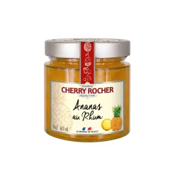 Hot Cherry Rocher Pineapple in Rum, 390ml Ingredients Brands|French Ingredients