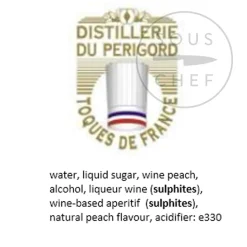 Sale Cherry Rocher Wild Peach Aperitif, 700ml Ingredients Brands|French Ingredients