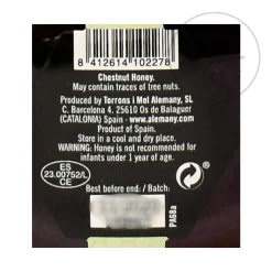 Clearance Chestnut Honey, 250g Ingredients Brands|Spanish Ingredients