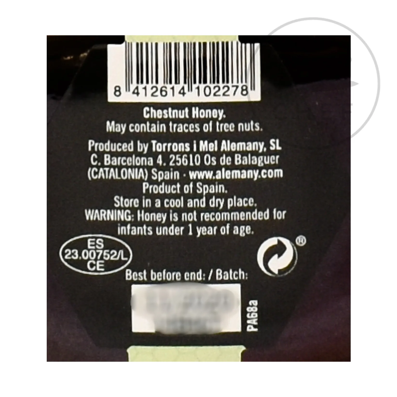 Clearance Chestnut Honey, 250g Ingredients Brands|Spanish Ingredients