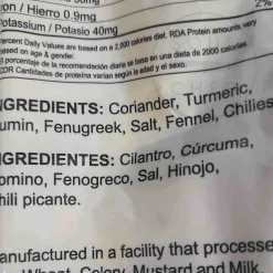 Curry Powder, 230g Ingredients Brands|Caribbean Ingredients