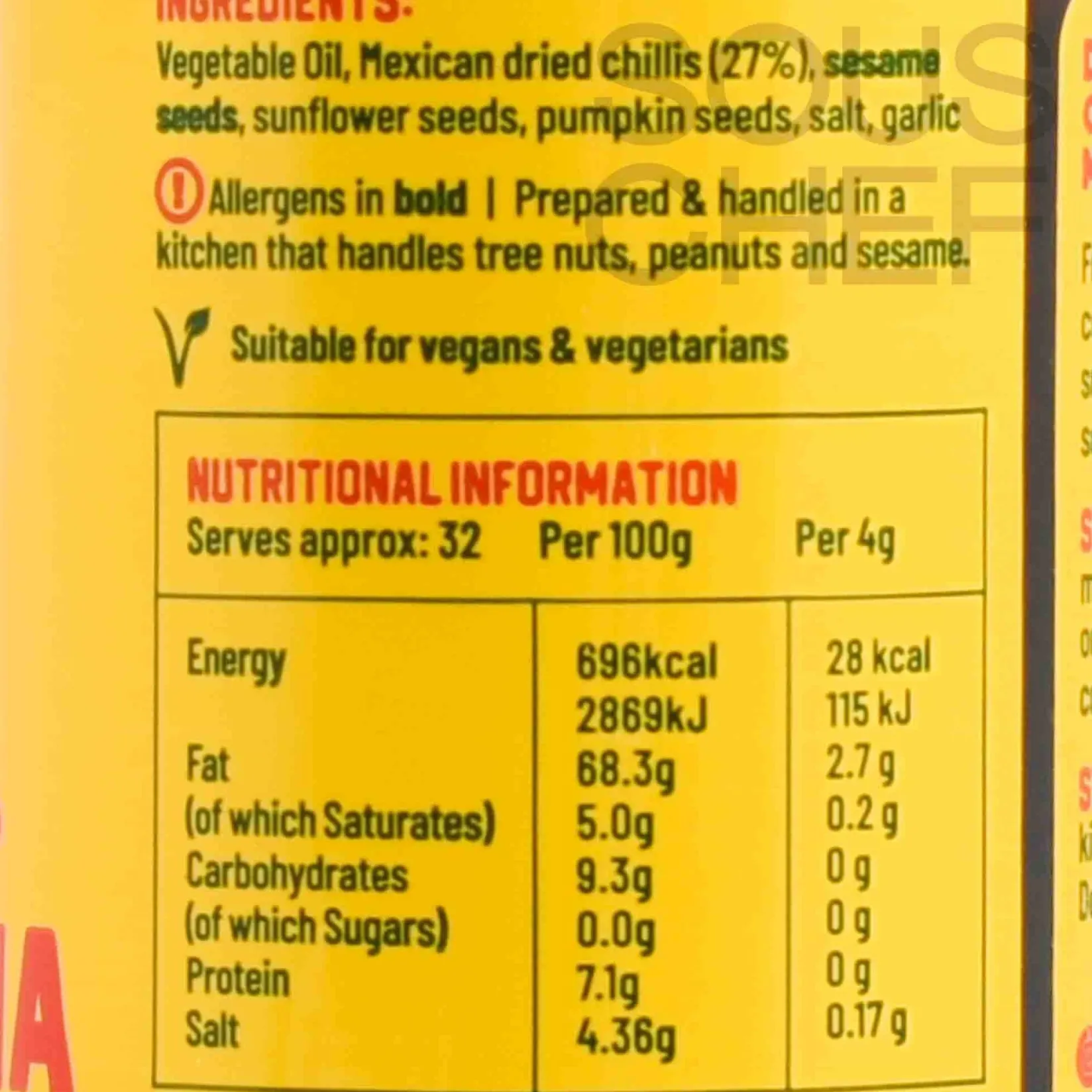 Hot Chili Maven Salsa Macha - Mild & Smoky, 130g Ingredients Brands|Mexican Ingredients