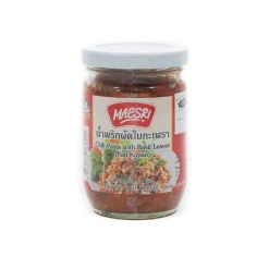 Chilli Paste With Holy Basil, 200g Ingredients Brands|Southeast Asian Ingredients