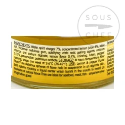 Hot Lemon & Pepper Flavour Pearls French Ingredients|Baking Ingredients