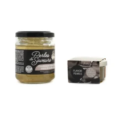 Outlet White Balsamic and Black Truffle Flavor Pearls Ingredients Brands|French Ingredients