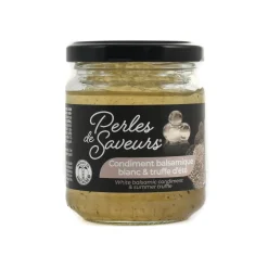 Outlet White Balsamic and Black Truffle Flavor Pearls Ingredients Brands|French Ingredients