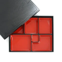 Online Classic Bento Box - 6 Compartment Tableware Brands|Japanese Ingredients