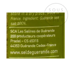 Sale Coarse Grey Sea Salt, 1kg Ingredients Brands|French Ingredients