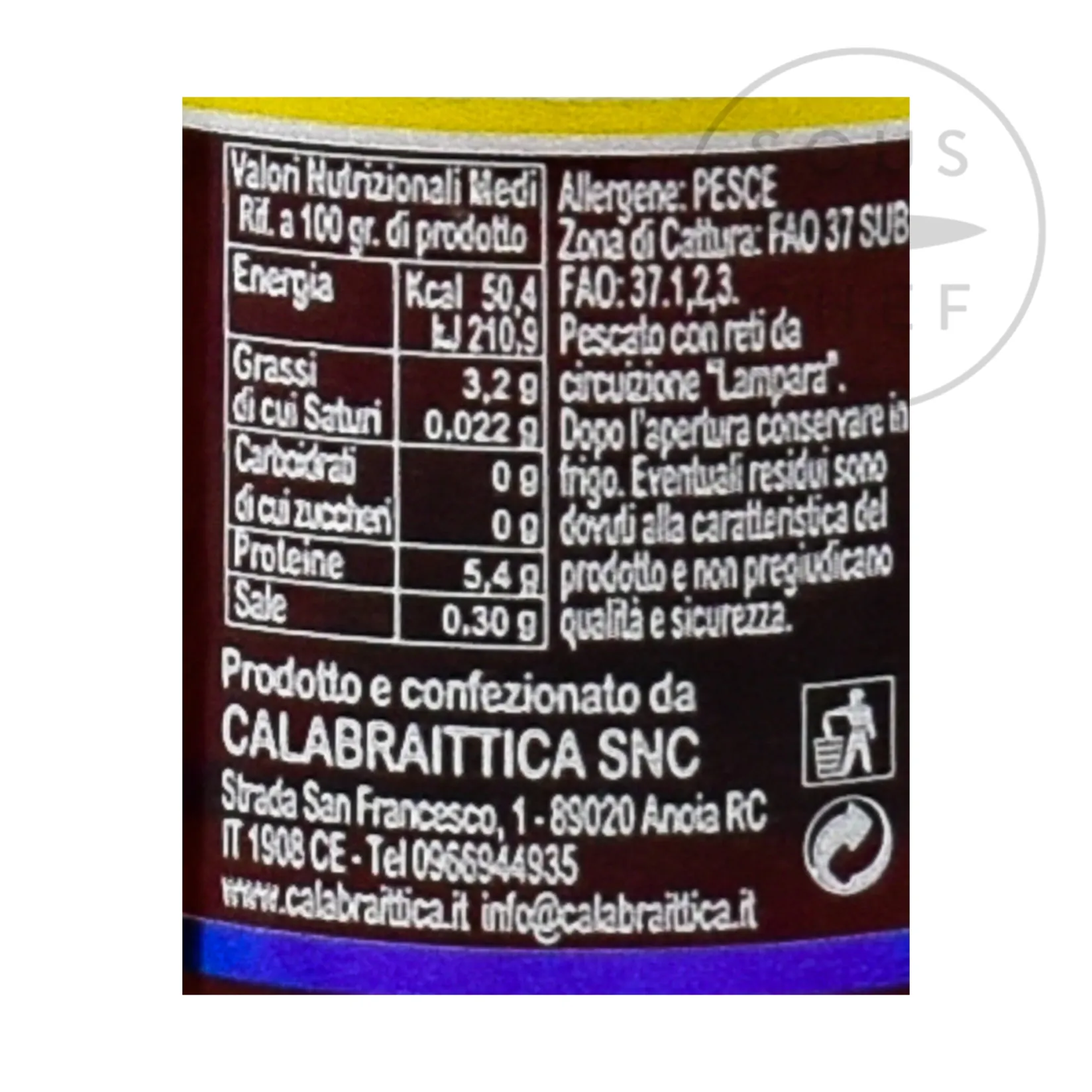 Clearance Colatura - Anchovy Extract, 120ml Italian Ingredients|Sauces & Condiments
