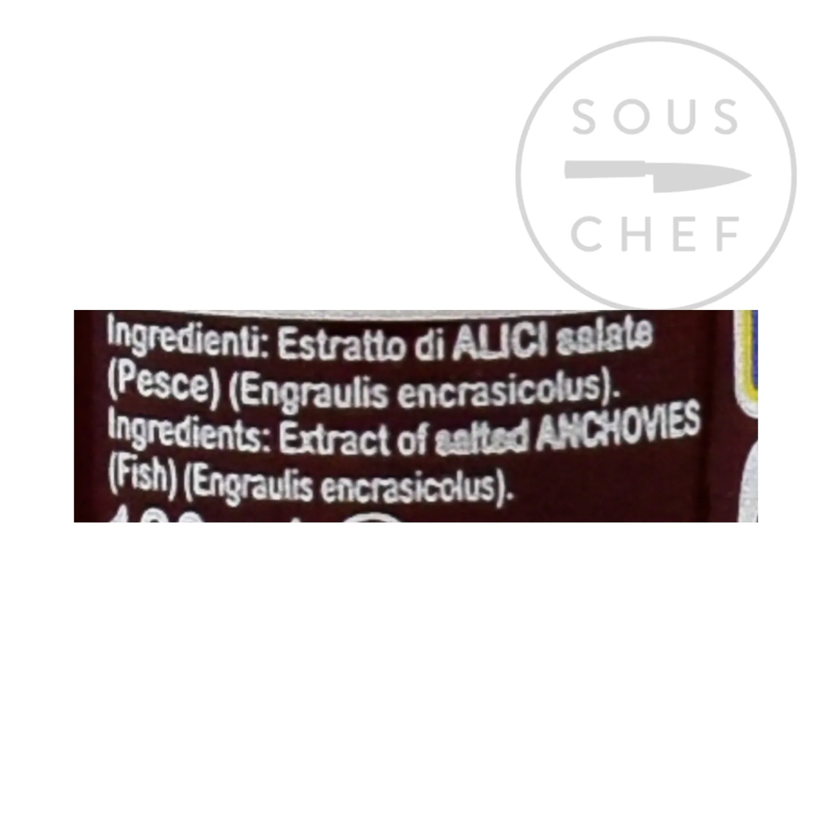 Clearance Colatura - Anchovy Extract, 120ml Italian Ingredients|Sauces & Condiments