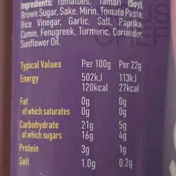 New Sunday Sauce, 250ml Ingredients Brands|Sauces & Condiments