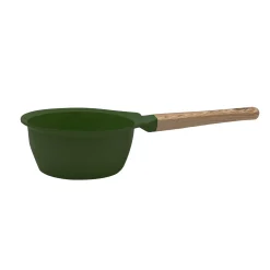 Lightweight Non-Stick Green Mini Saucepan, 16cm, BPA-Free Pots & Pans