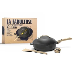 Discount Lightweight Non-Stick Black Fabulous Pan, 28cm, BPA-Free Pots & Pans