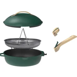 Outlet Lightweight Non-Stick Green Fabulous Pan, 28cm, BPA-Free Pots & Pans