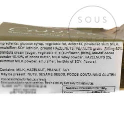 Hot Crunchy Cannoli with Gianduja Cream, 200g Ingredients Brands|Cakes & Bakery