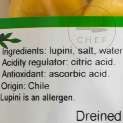 Cured Lupini Beans, 500g Pasta, Rice & Beans|Ingredients Brands