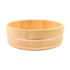 Online Cypress & Copper Hangiri Sushi Barrel Japanese Ingredients|Japanese Tableware
