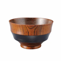 Sale Dantsuki Jujuba Wood Soup Bowl, 12cm Japanese Ingredients|Japanese Tableware