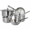 Best Alchimy 5 Piece Cookware Set with Lids Pots & Pans
