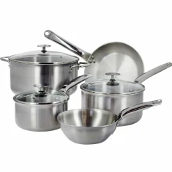 Best Alchimy 5 Piece Cookware Set with Lids Pots & Pans