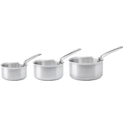Online Alchimy 3 Piece Saucepan Set Pots & Pans