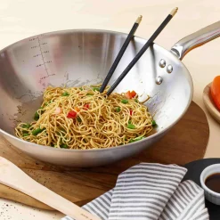 New Alchimy Wok, 32cm French Ingredients|Pots & Pans