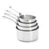 Clearance Milady 4 Piece Saucepan Set Pots & Pans