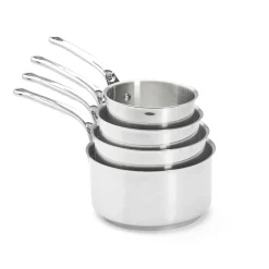Clearance Milady 4 Piece Saucepan Set Pots & Pans