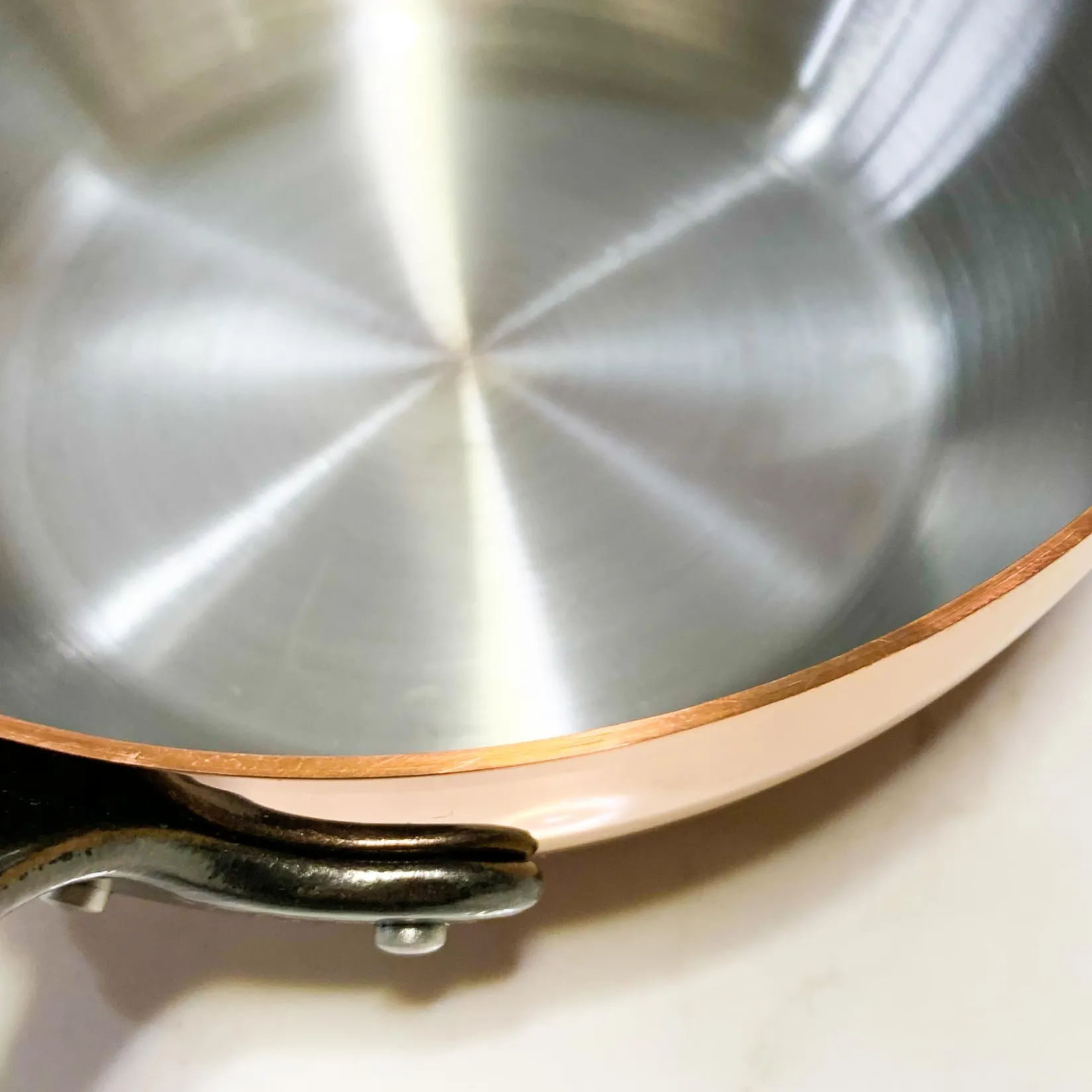 Prima Matera Induction-Compatible Copper Frying Pan French Ingredients|Pots & Pans