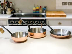 Prima Matera Induction-Compatible Copper Frying Pan French Ingredients|Pots & Pans