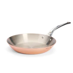 Hot Prima Matera Induction Copper Frying Pan with Stainless Steel Handle Pots & Pans