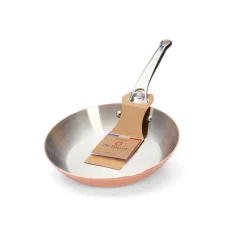Hot Prima Matera Induction Copper Frying Pan with Stainless Steel Handle Pots & Pans
