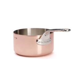 Prima Matera Induction Copper Saucepan with Stainless Steel Handle Pots & Pans