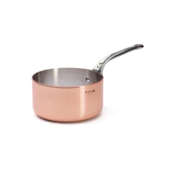 Prima Matera Induction Copper Saucepan with Stainless Steel Handle Pots & Pans