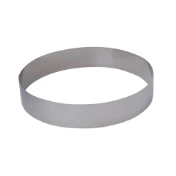 Clearance Tall Stainless Steel Tart Ring, 24cm French Ingredients|Baking Supplies & Equipment
