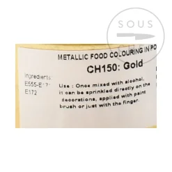 Sale Edible Gold Shimmer Dust, 25g Ingredients Brands|Baking Ingredients