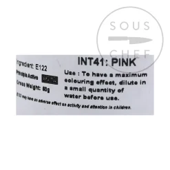 New Intense Pink Food Colour, 50g Ingredients Brands|Baking Ingredients
