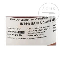 Online Intense Santa Claus Red Food Colour, 50g Ingredients Brands|Baking Ingredients