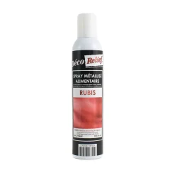 Best Metallic Ruby Spray, 300ml Ingredients Brands|Baking Ingredients