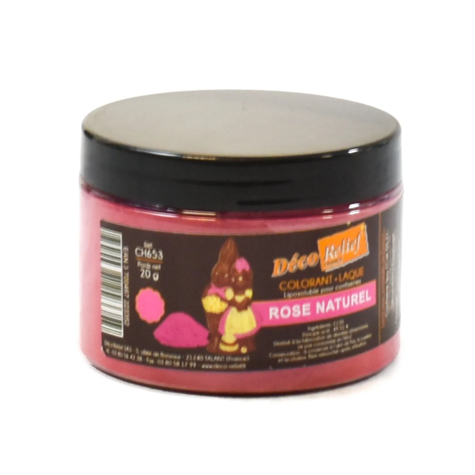 Online Natural Pink Gloss Food Colour For Chocolate, 20g Ingredients Brands|Chocolate & Sweets