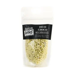 White Chocolate & Golden Decorating Pearls, 150g Ingredients Brands|Baking Ingredients