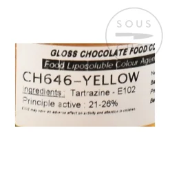 Best Yellow Gloss Food Colour For Chocolate, 20g Ingredients Brands|Chocolate & Sweets