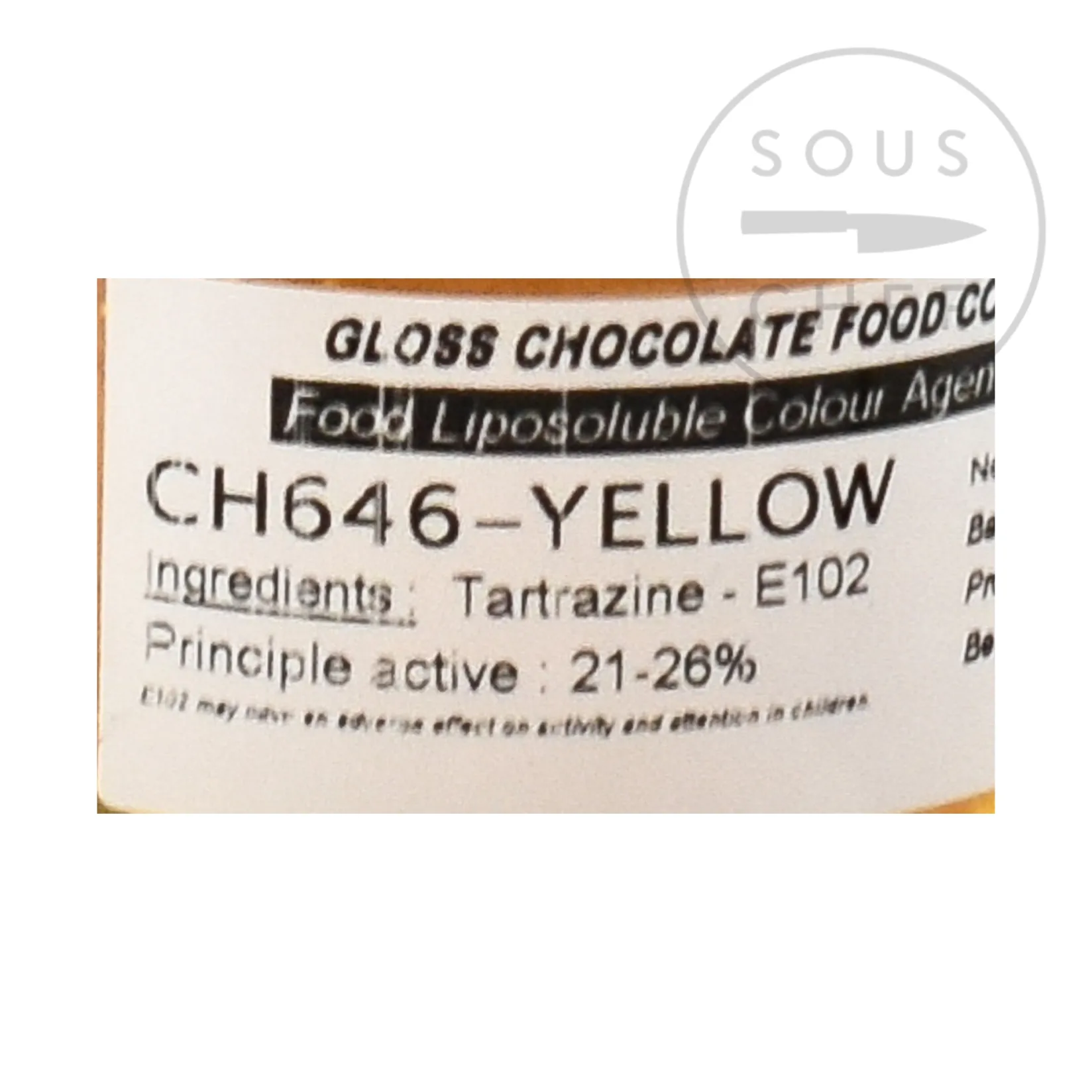 Best Yellow Gloss Food Colour For Chocolate, 20g Ingredients Brands|Chocolate & Sweets