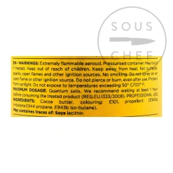 Clearance Yellow Velvet Spray, 400ml Ingredients Brands|French Ingredients