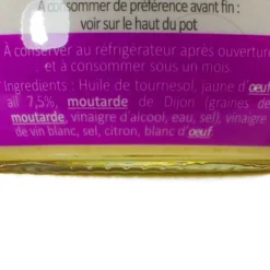 Discount Garlic Mayonnaise Aioli, 250g Ingredients Brands|French Ingredients