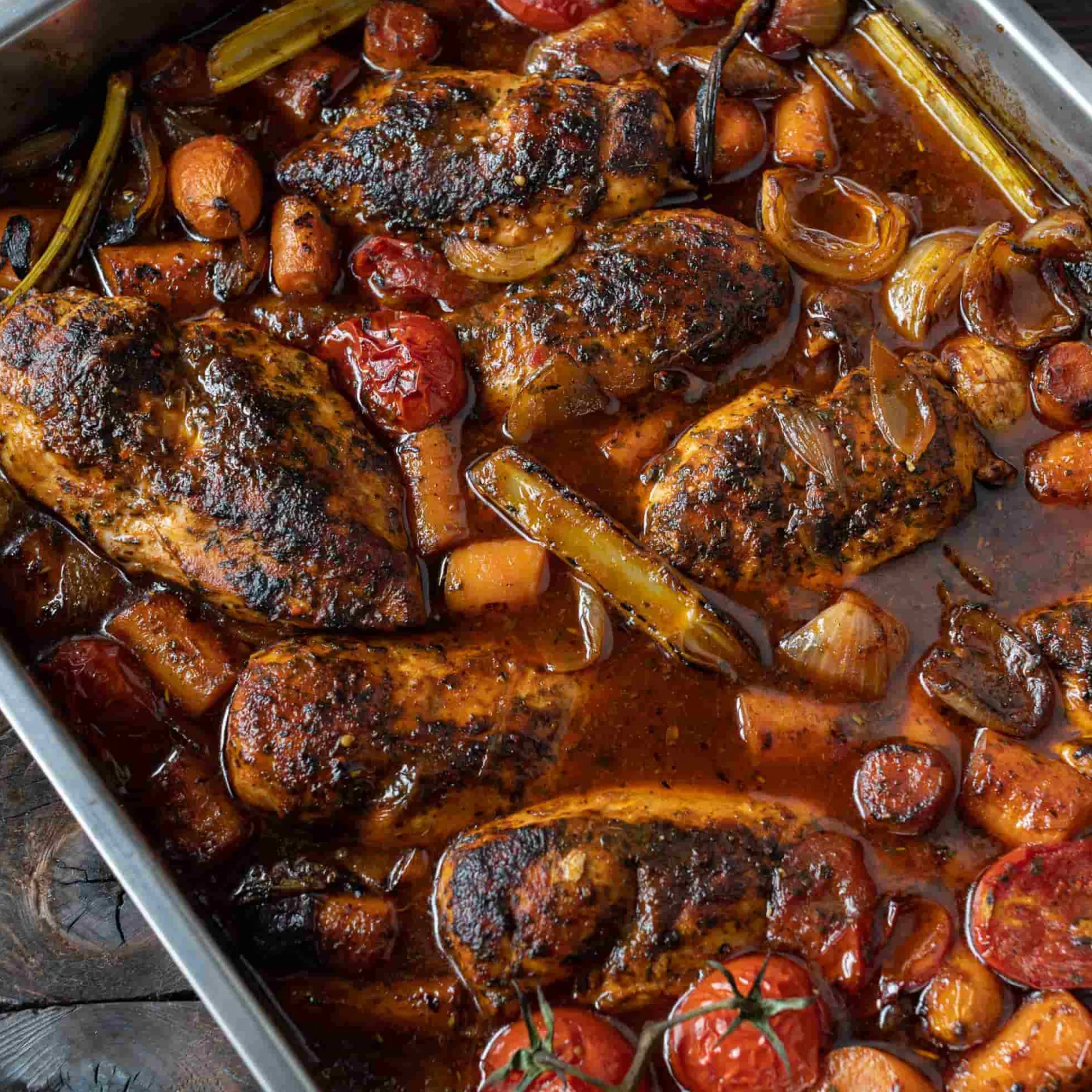 Best Supreme Deep Stainless Steel Roasting Tin Baking Supplies & Equipment